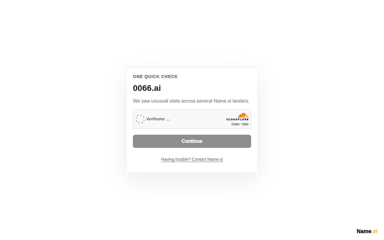 Screenshot of 0066.ai