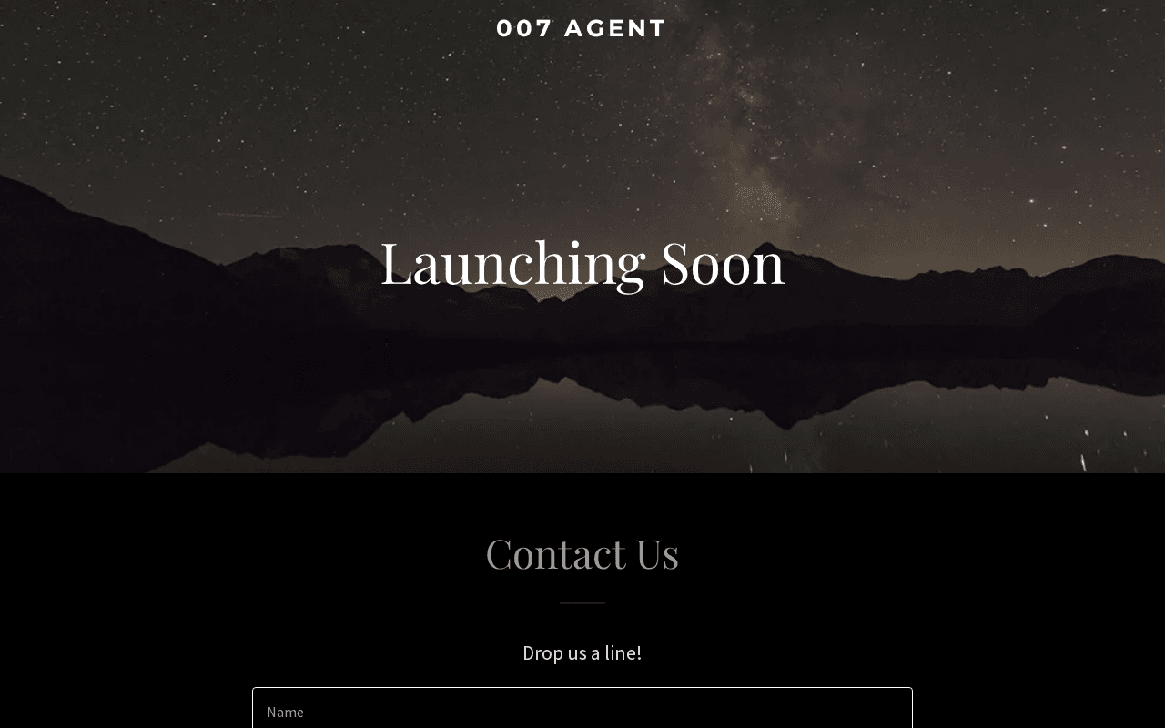 Screenshot of 007agent.ai
