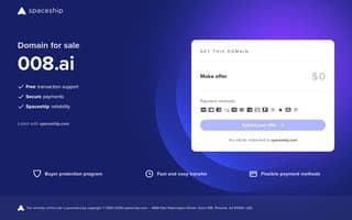 Screenshot of 008.ai