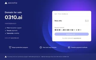 Screenshot of 0310.ai