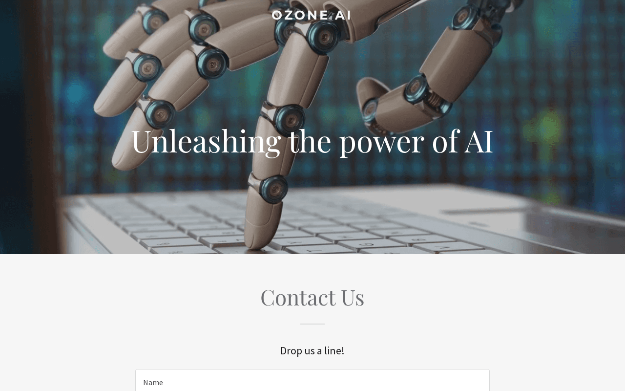 Screenshot of 03one.ai