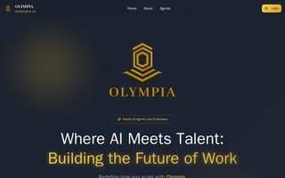 Screenshot of 0lympia.ai