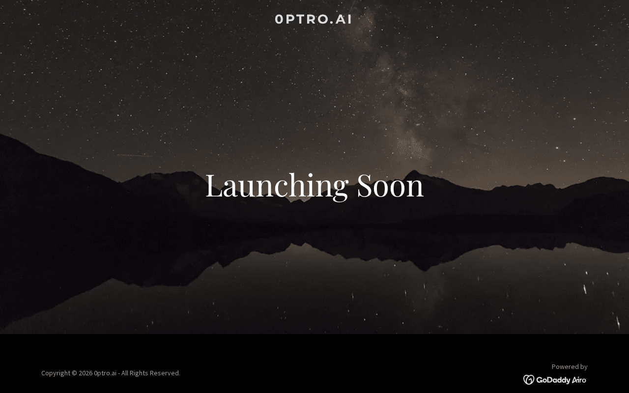 Screenshot of 0ptro.ai