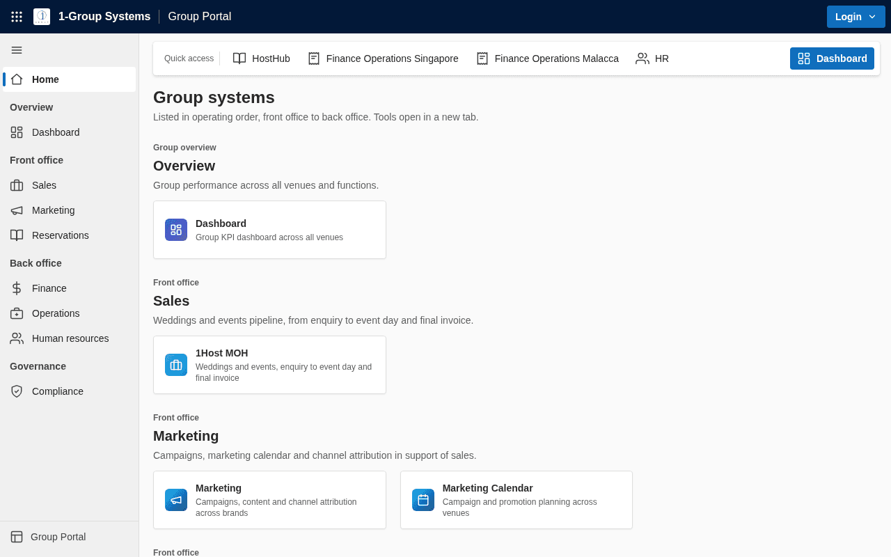 Screenshot of 1-group.ai