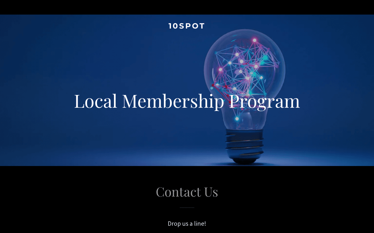 Screenshot of 10spot.ai