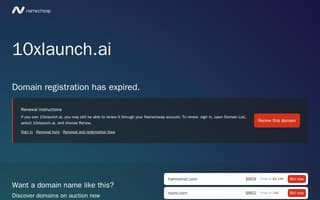 Thumbnail of 10xlaunch.ai
