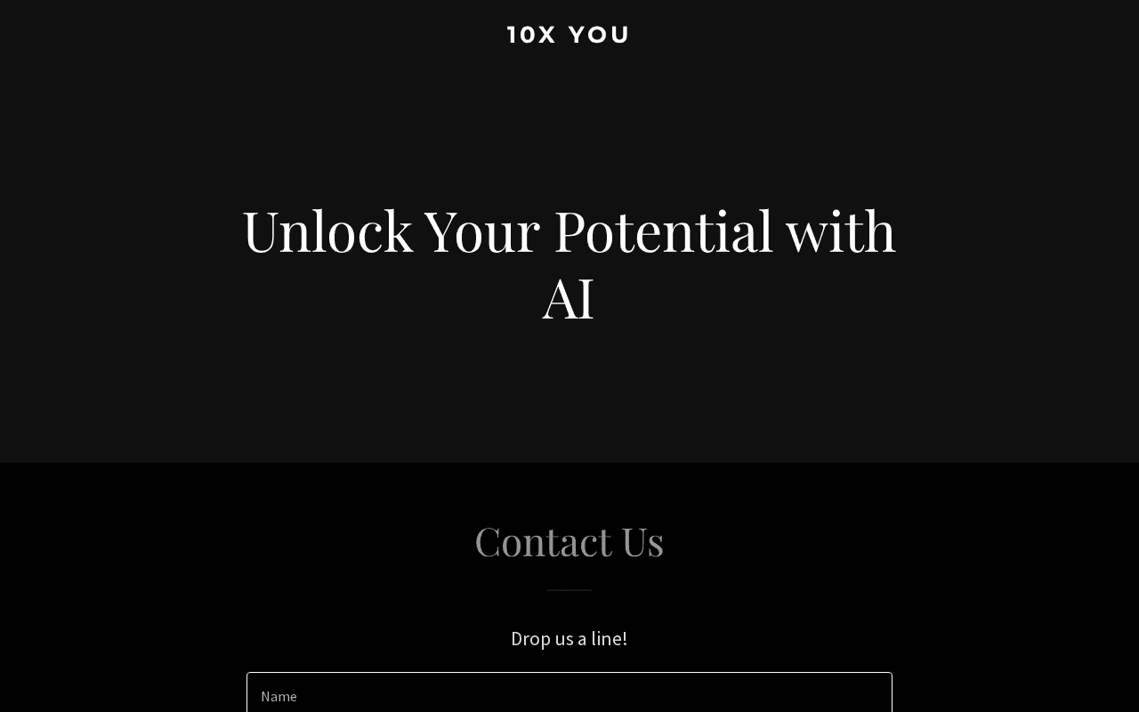 Screenshot of 10xyou.ai