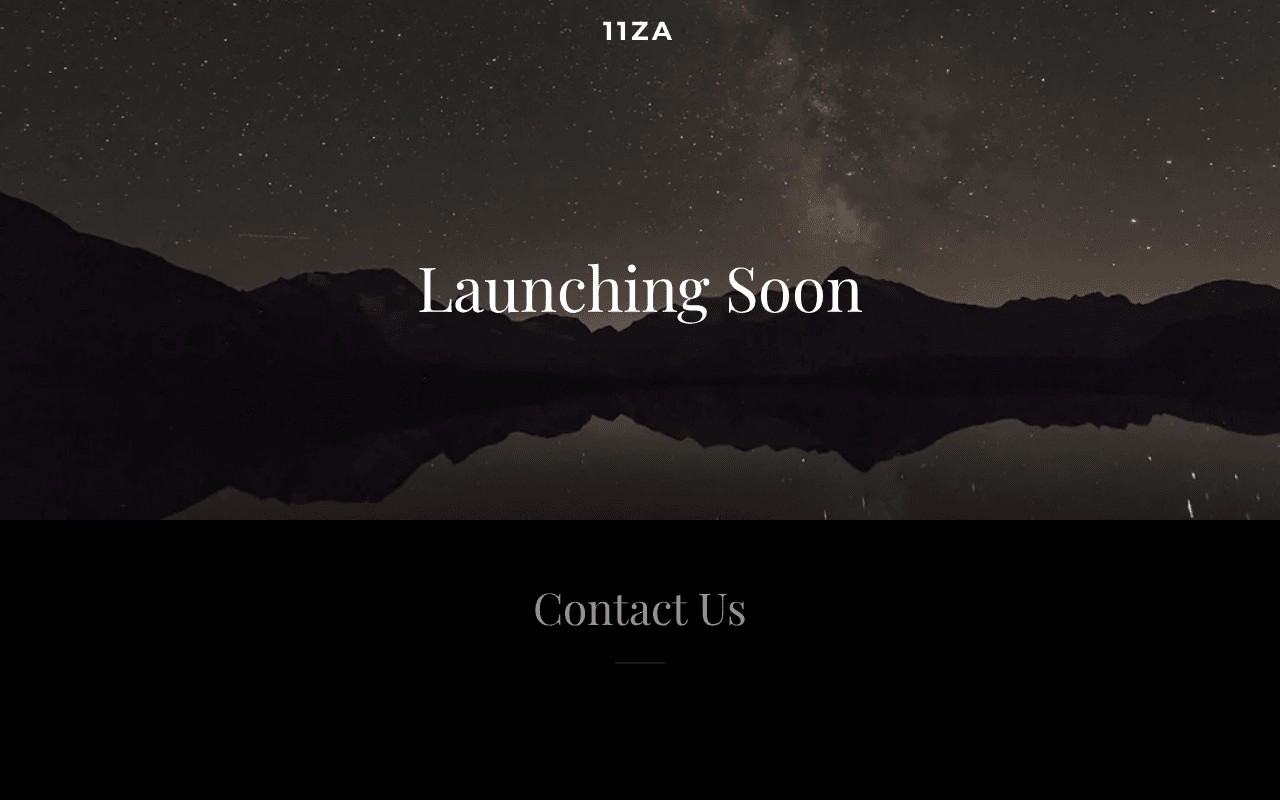 Screenshot of 11za.ai