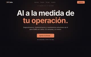 Screenshot of 121labs.ai
