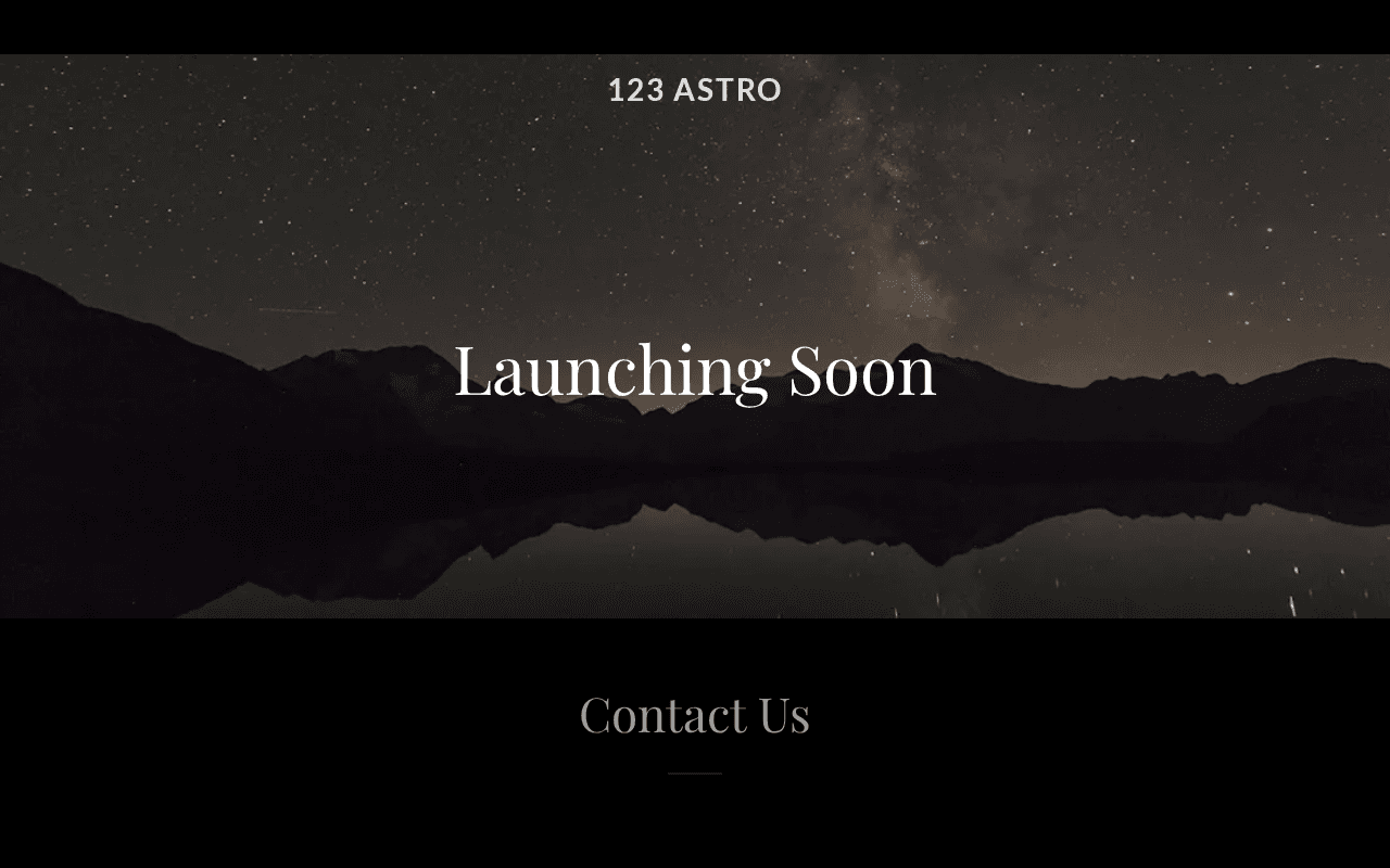 Screenshot of 123astro.ai