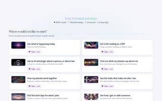 Screenshot of 12andus.ai