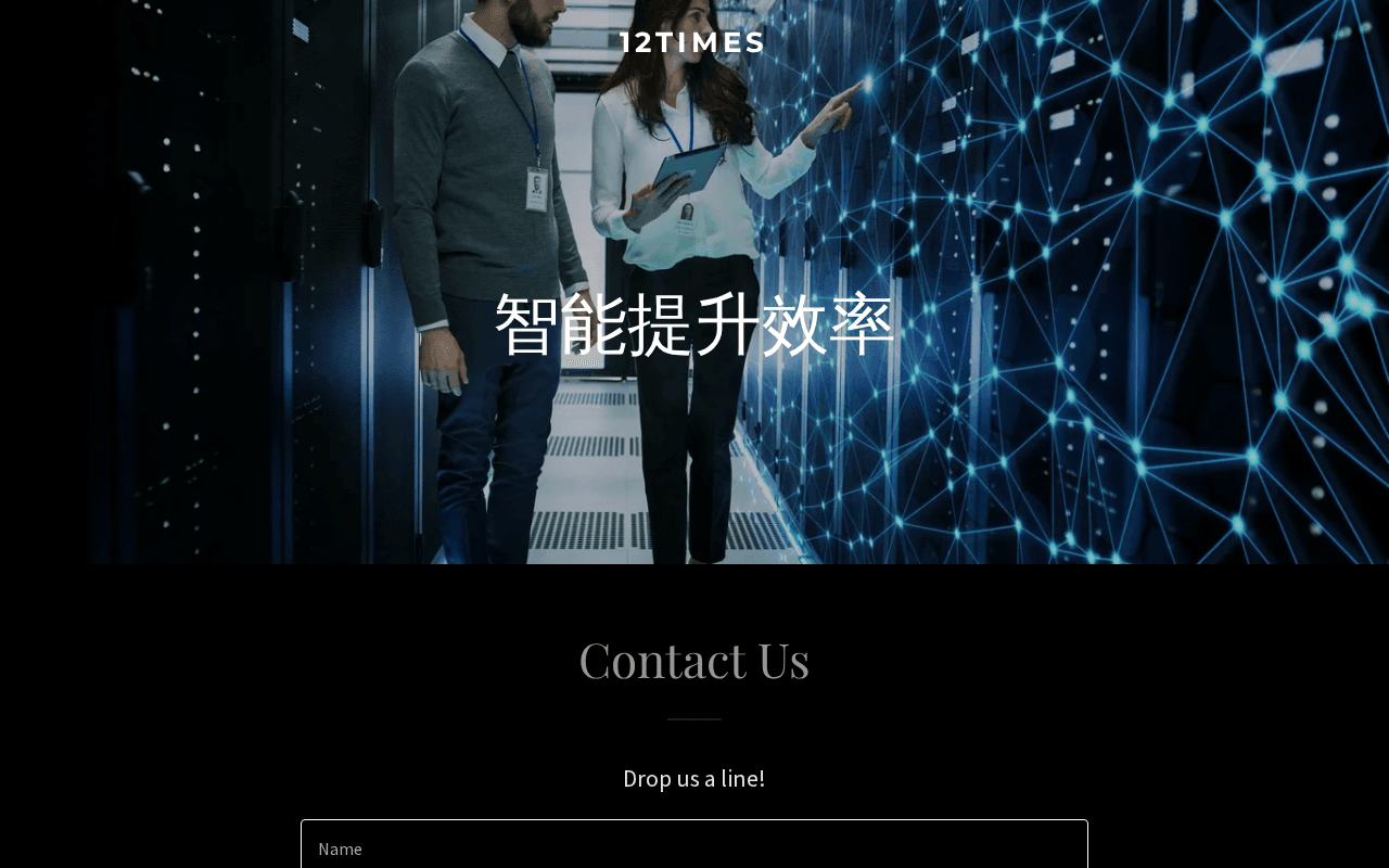 Screenshot of 12times.ai