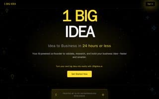 Thumbnail of 1bigidea.ai