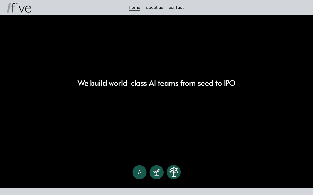 Screenshot of 1five.ai