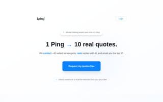 Thumbnail of 1ping.ai