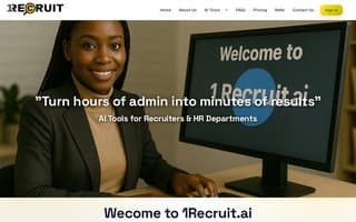 Screenshot of 1recruit.ai