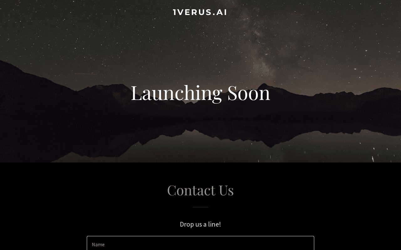 Screenshot of 1verus.ai