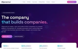 Thumbnail of 20percent.ai
