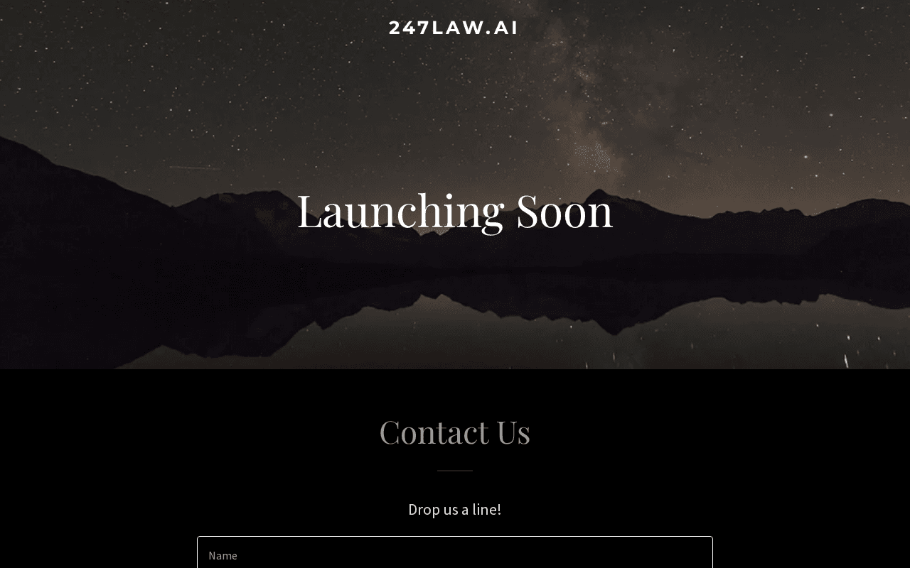 Screenshot of 247law.ai