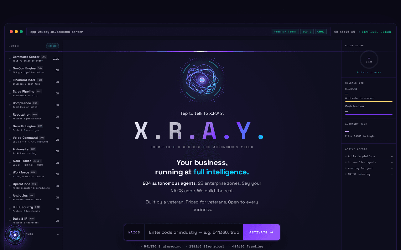 Screenshot of 25xray.ai