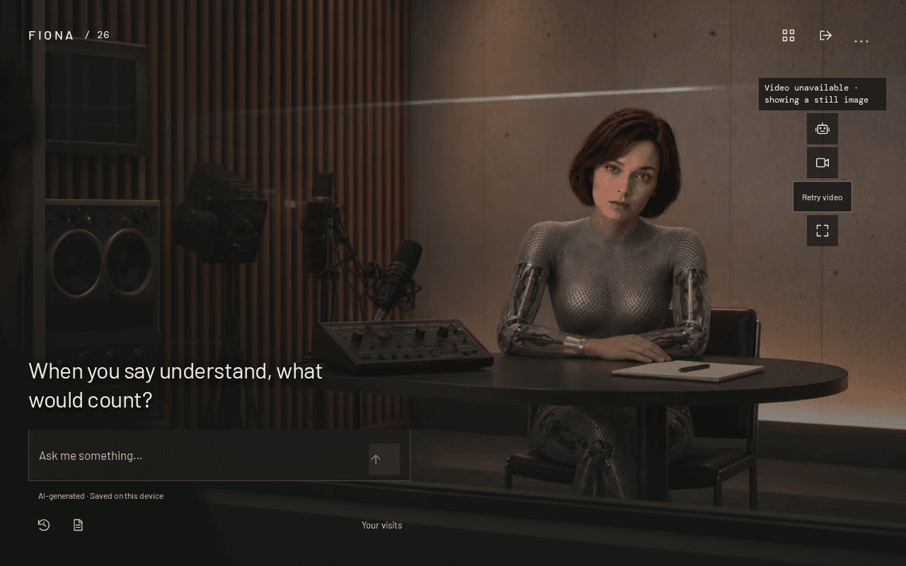 Screenshot of 26.ai