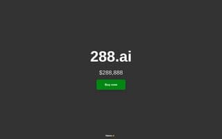 Screenshot of 288.ai