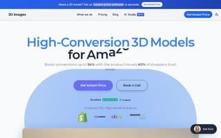 Screenshot of 3dimages.ai