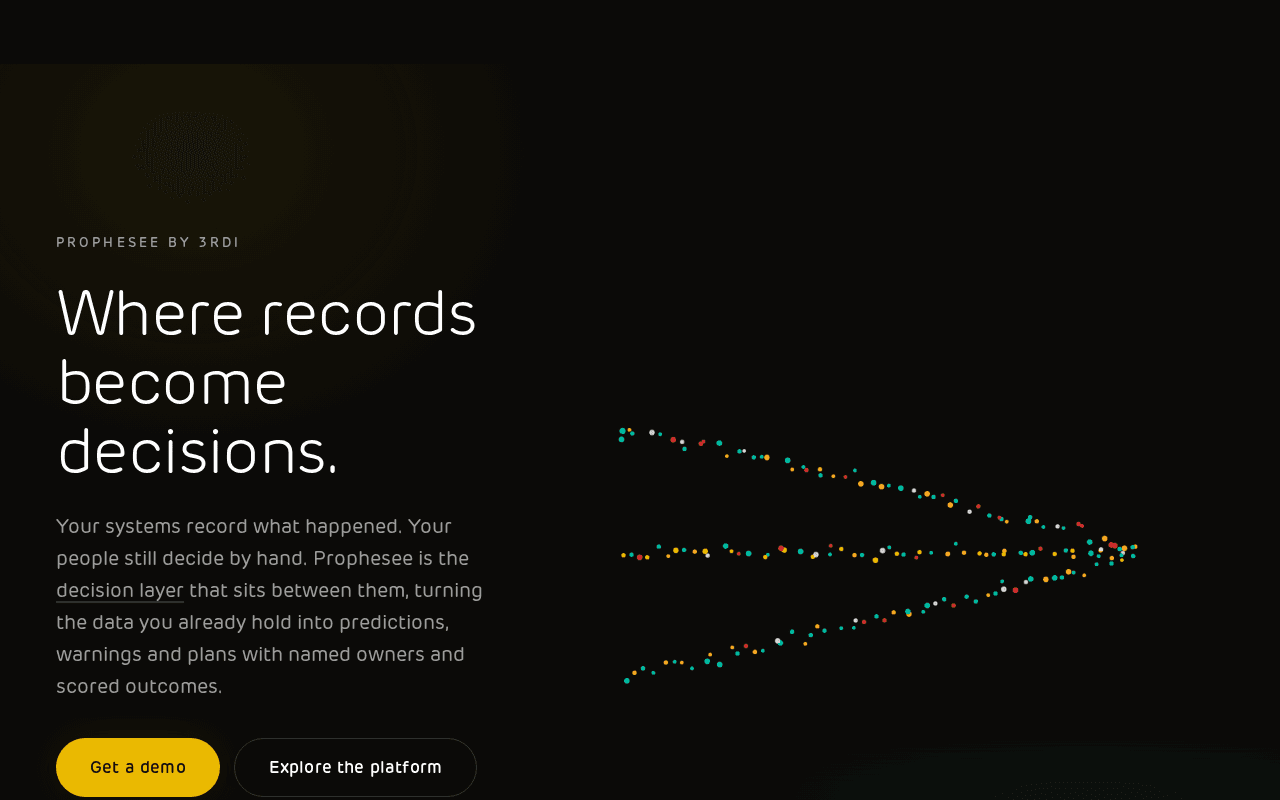 Screenshot of 3rdi.ai