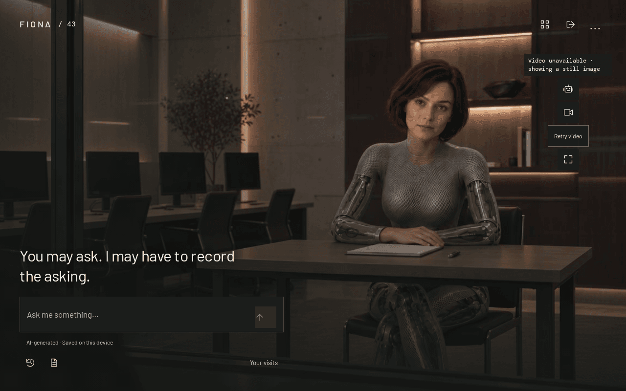 Screenshot of 43.ai