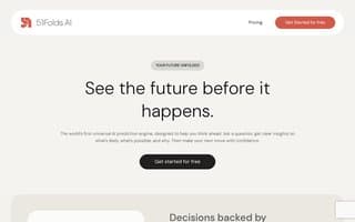 Screenshot of 51folds.ai