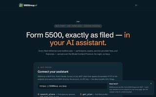 Thumbnail of 5500mcp.ai