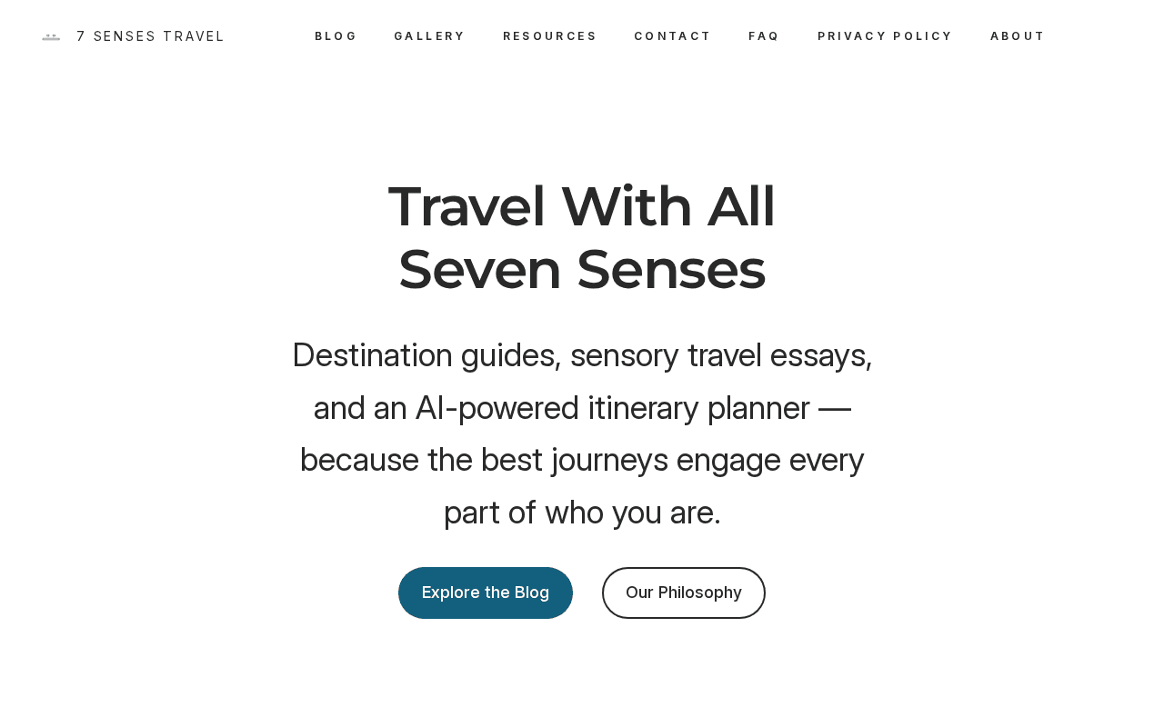 Screenshot of 7senses.ai