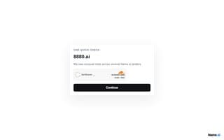Screenshot of 8880.ai