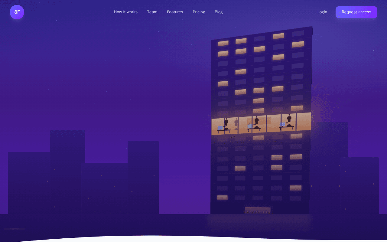 Screenshot of 8thfloor.ai