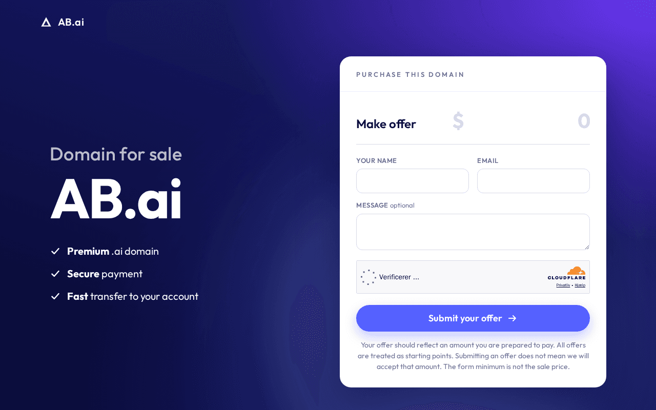 Screenshot of ab.ai
