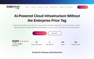 Screenshot of acecloud.ai