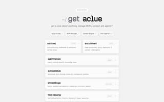 Thumbnail of aclue.ai