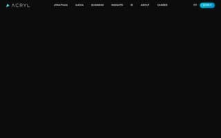 Screenshot of acryl.ai