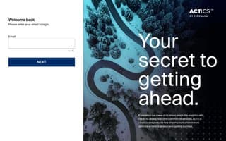 Screenshot of actics.ai