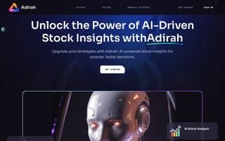 Screenshot of adirah.ai
