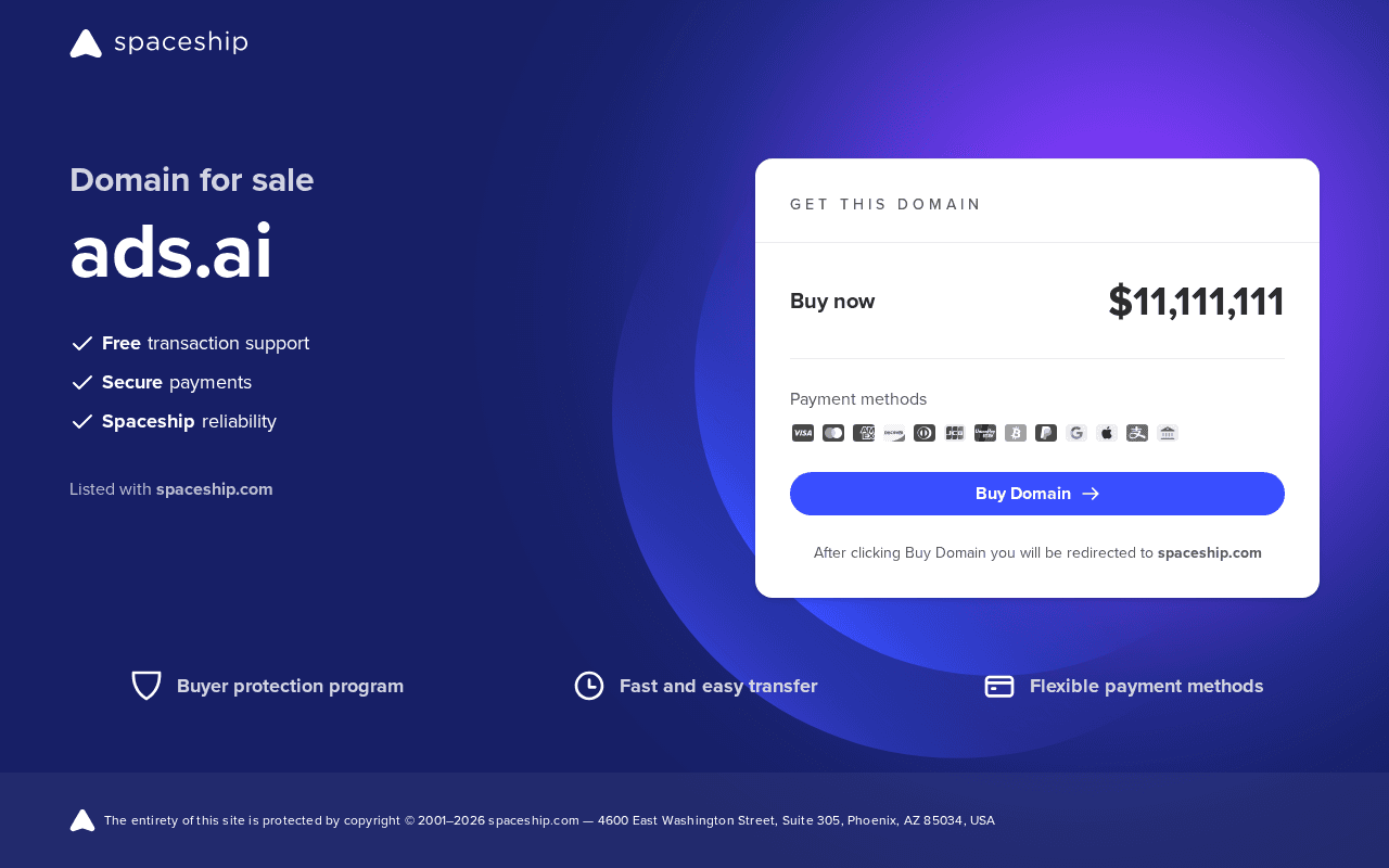 Screenshot of ads.ai