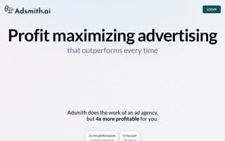 Screenshot of adsmith.ai