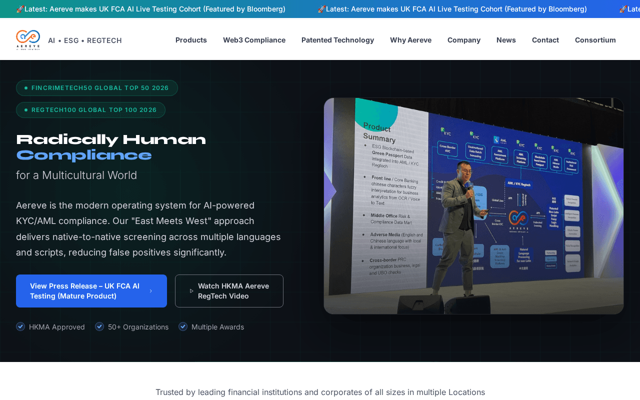 Screenshot of aereve.ai