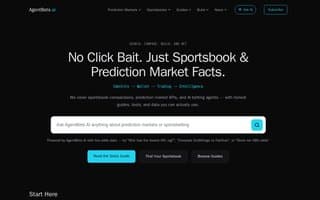 Screenshot of agentbets.ai
