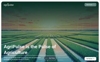 Screenshot of agripulse.ai