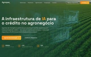 Screenshot of agroopen.ai