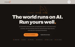 Screenshot of aicaramba.ai