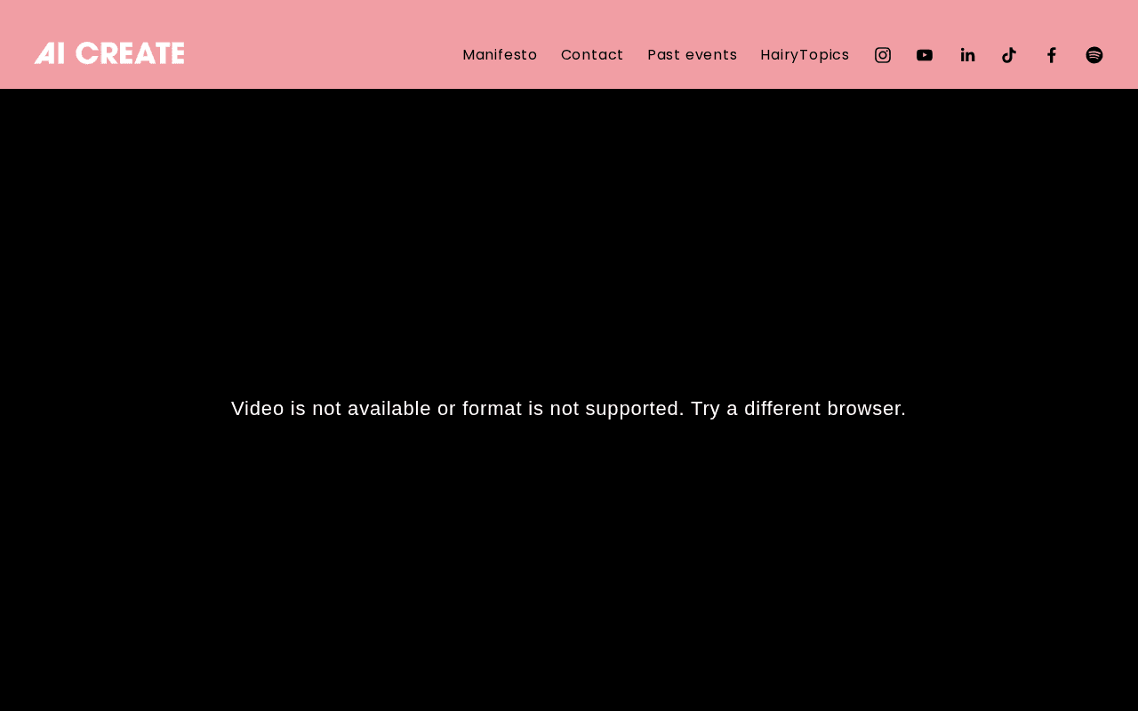 Screenshot of aicreate.ai