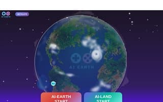Screenshot of aiearth.ai