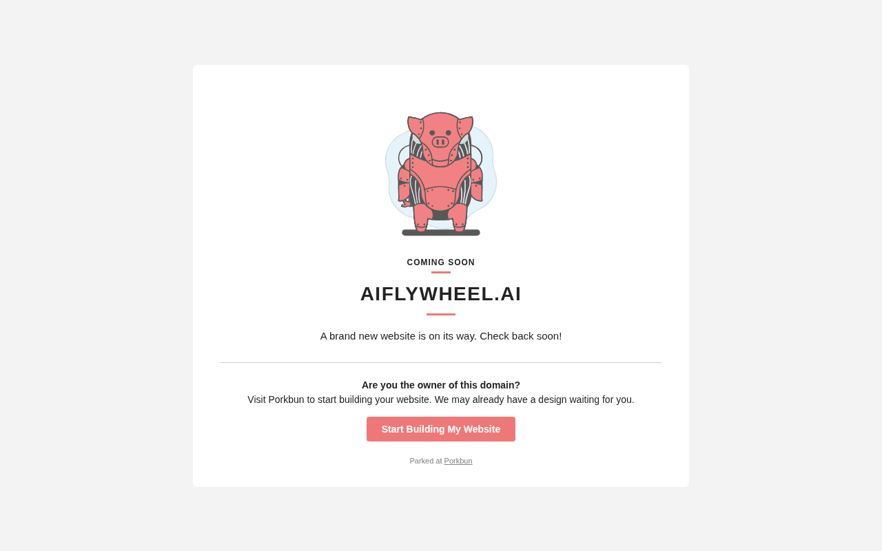 Screenshot of aiflywheel.ai